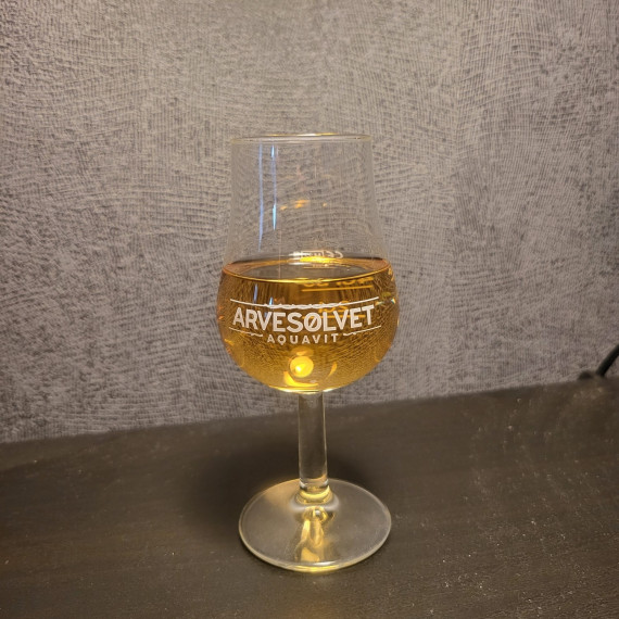 Akevittglass, Arvesølvet -6 stk.