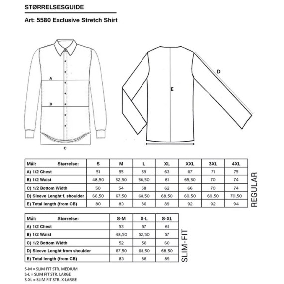 5580 Tracker EXCLUSIVE skjorte - Herre