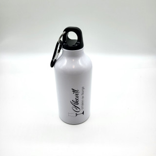 Turflaske med karabinkrok 400ml