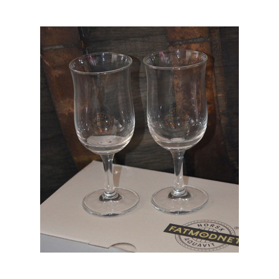 Akevittglass, Norsk fatmodnet akevitt - 6 stk.