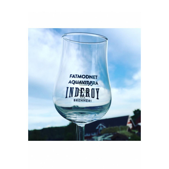 Akevittglass, Inderøy Brenneri -6 stk.